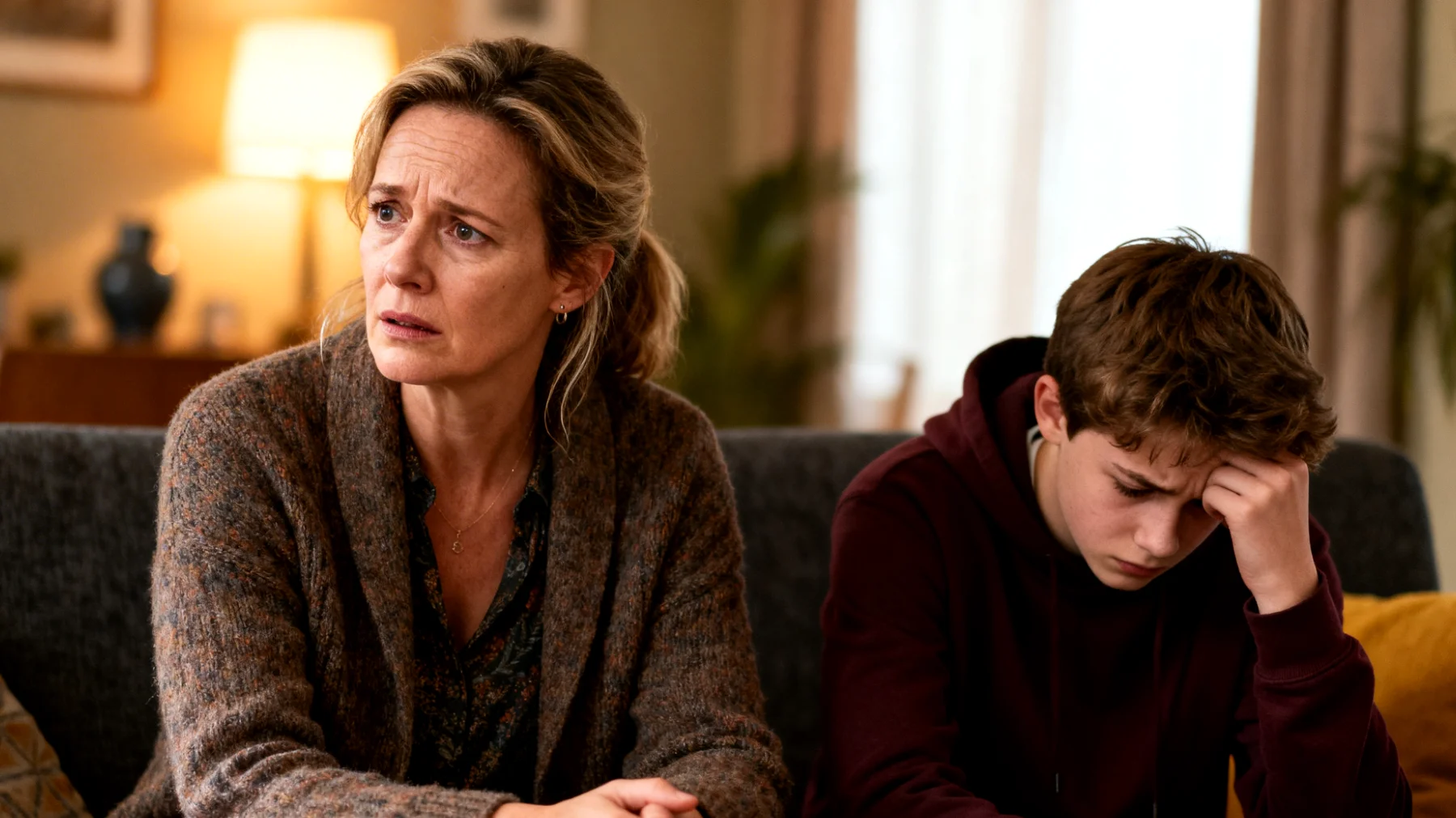 Moeder ervaart moeilijkheden in het helpen van haar adolescent om te gaan met frustratie, teleurstellingen en tegenslagen"